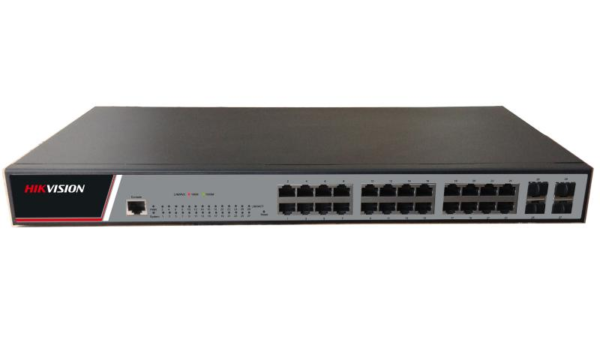 Switch PoE 24 ports dont 24 ports PoE + 4 ports SFP