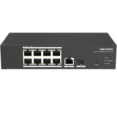 Switch PoE 8 Ports PoE + 1 Port SFP